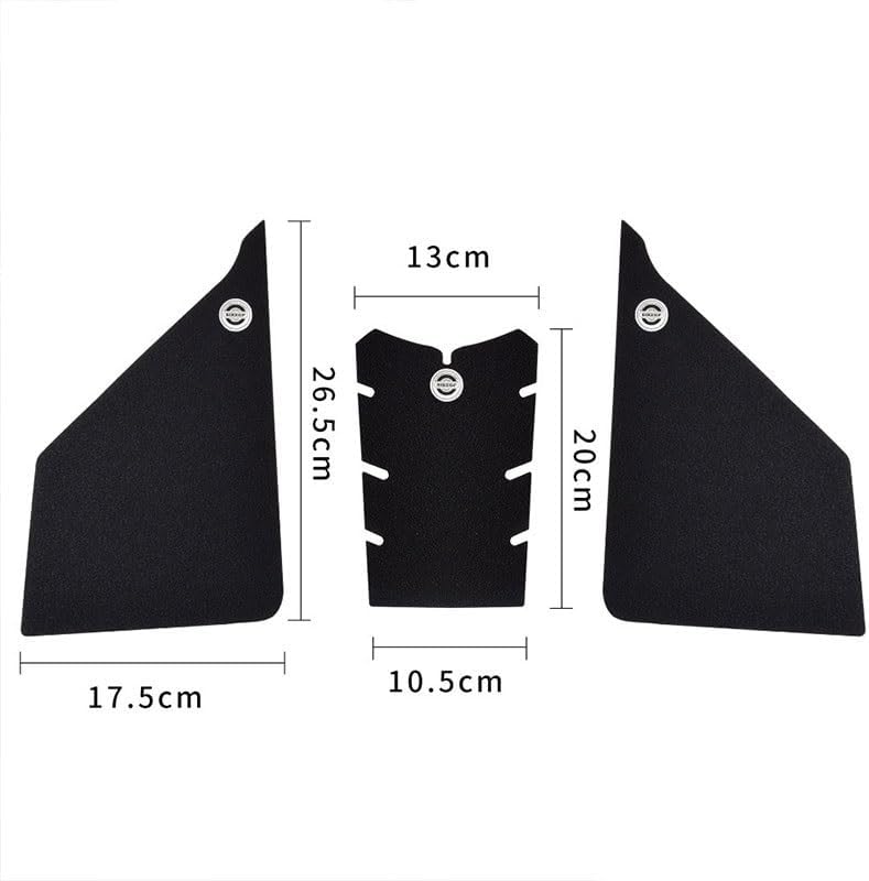 Tank Pad Sticker Motorcycle Accessories Sticker Decal Gas Scratch Resistant Fuel Tank Pad Protector Case for QJmotor SRT500 2021-2022
