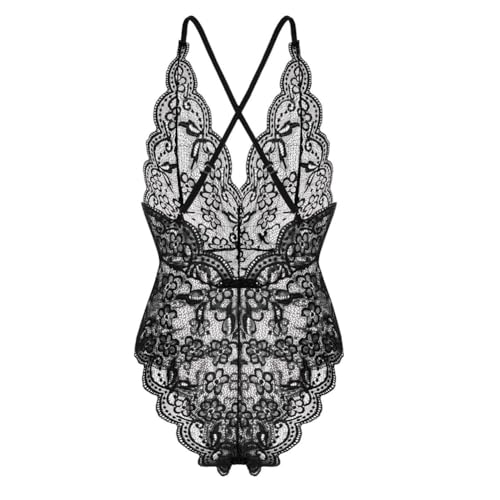 Collants Sexy pour Femmes avec Entrejambe Ouverte et Dos Nu