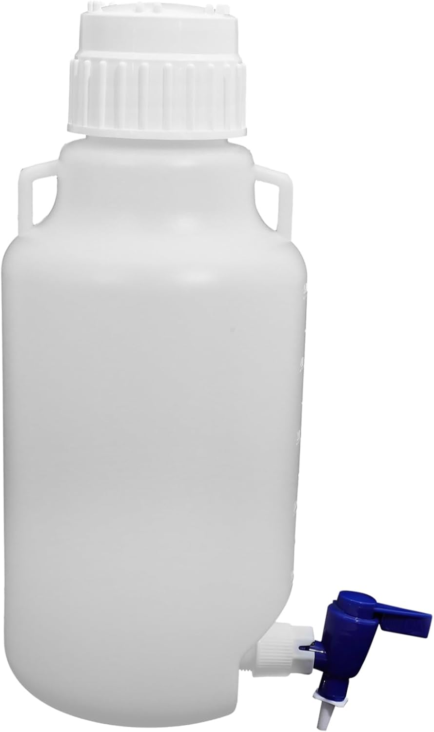 Baluue Break-Resistant Water Dispenser with Spigot Down Spout Container for Safe Storage and Easy Dispensing for Home Office and Outdoor Use