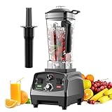 BioloMix Professional Countertop Blender - High Power 2200W Blender for Kitchen, Commercial, Smoothies, Frozen Fruits, Soup, Juice