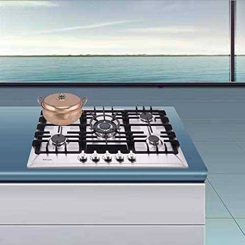 30" Gas Cooktop Dual Fuel 5 Sealed Burners Gas Burner Stainless Steel Drop-In Gas Stove Dm527-Sa02 Gas Hob Gas Cokker #TOP3