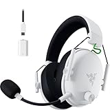 Razer BlackShark V3 Xbox S|X - Kabelloses E-Sport-Headset - Triforce 50mm Treiber - Abnehmbares Breitband-Mikrofon - HyperSpeed 2,4 GHz & Bluetooth - Surround Sound - Xbox/PC | Weiß