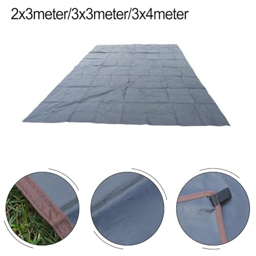 Lona de polietileno impermeable 2x3m resistente para suelo de camping 6