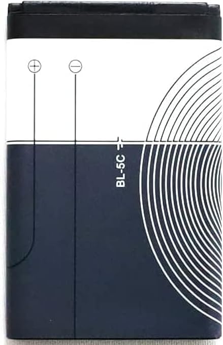 Batt®- Replacements Battery for Nokia BL-5C 1100 mAh - Compitable Models 3220, 1100, 1110, 1200, 1208, 1280, 1600, 2600, 2700, 3100, 3110, 5130, 6230i, n70, n72
