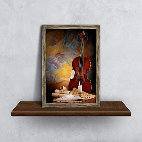 Image of ArtzFolio Antique Music Tabletop Painting Antique Golden Frame 8 x 11.3 inch (20 x 29 cms)
