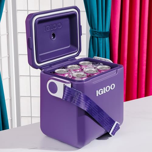 Image of Igloo Tag Along Too Coolers | Insulated Hard Shell Picnic Style Cooler | Rolling Ice Chest