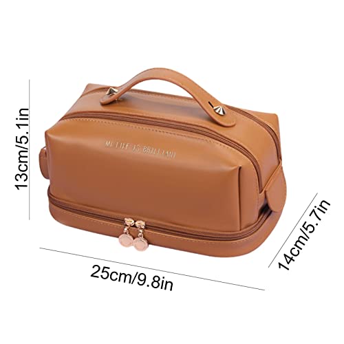 Bolsa de maquiagem - Bolsas de Higiene para Viajar - Organizador de cosméticos à prova d'água de co