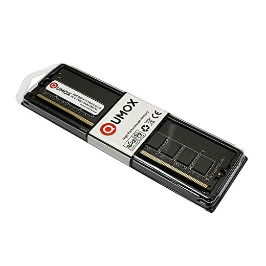 QUMOX 4Go DDR4 2133 2133MHz PC4-17000 PC-17000 (288 PIN) DIMM mémoire 4Go