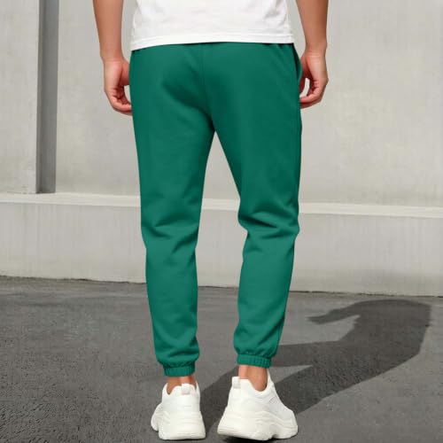 Boys Jogger Pants Casual Solid Tapered Elastic Waist Athletic Sweatpants - image 6