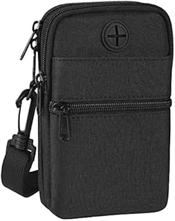 Flintronic Men's Shouler Bag, Anti-Thief Sling Bag Multi-Pockets Small Bag, Waterproof Men Messenger Bag Crossbody Chest Bag for Traveling, Cycling, Hiking Backpack