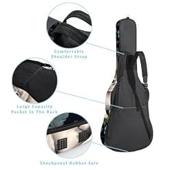 JRHEJTFZ Housse pour guitare acoustique de 1,9 cm d’épaisseur – Imperméable – Durable et élégant – Motif lapin floral blanc, Multicolore 5., 42.9×16.9×4.7 in, Motif imprimé tendance - Les Beatles, Paul McCartney, John Lennon, RIngo Starr, George Harrison JRHEJTFZ Housse pour guitare acoustique de 1,9 cm d'épaisseur - Imperméable - Durable et élégant - Motif lapin floral blanc, Multicolore 5., 42.9x16.9x4.7 in, Motif imprimé tendance – Image 3