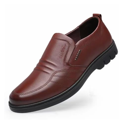 Zapatos de hombre elegantes y cómodos con suela blanda para vestir