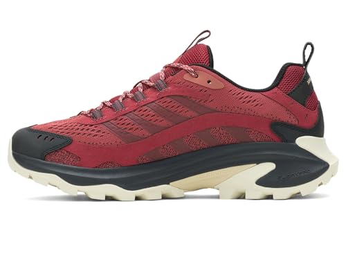 Merrell Men's Moab Speed 2 Hiking Shoe, Crimson, 12.0
