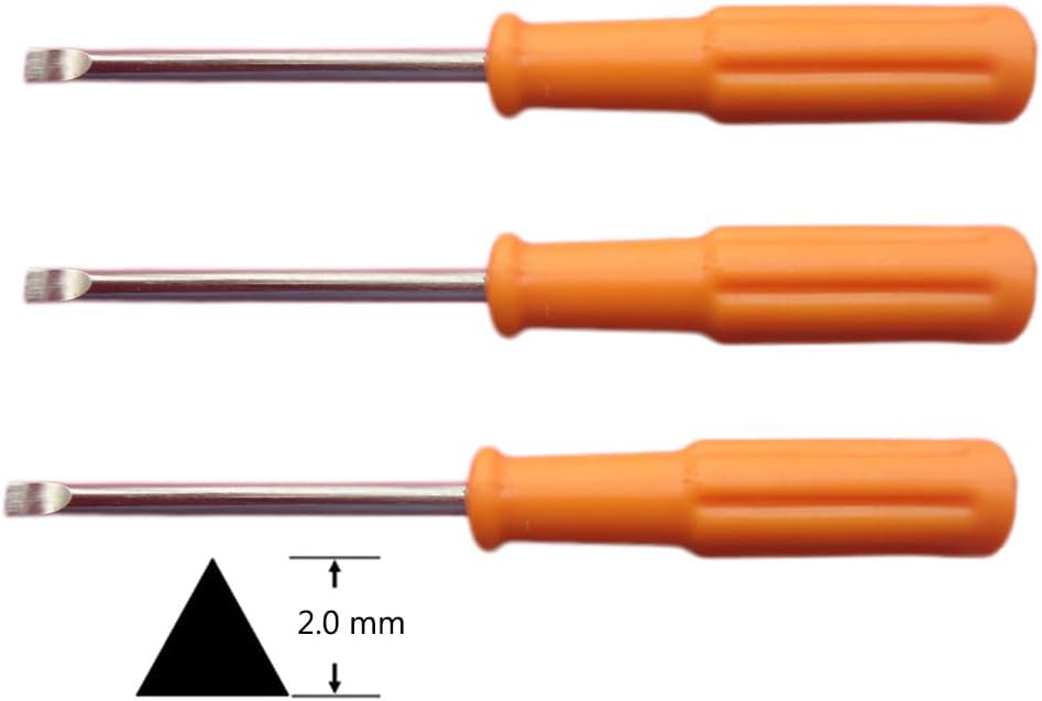 Plastic Handle 2.0mm Magnetic Tip Triangle Head Screwdriver Electronics Repair Triangle Screwdriver Tools Disassemble Digital Products, Various Types of Computer, RC Drone Quadcopter image 3