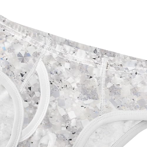 KLL Silver Glitter Pattern Shiny Sparkles Toddler Boys Pure Cotton Athletic Underwear Cute Children Panties4