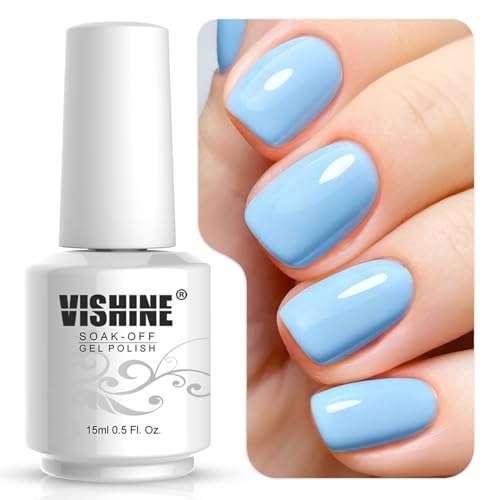 Vishine Gelpolish Professional UV LED Soak Off Varnish Color Gel Nail Polish Manicure Salon Dark Red(1418)