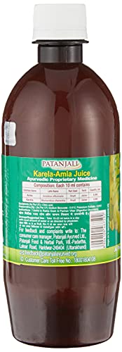 Image of Patanjali Karela Amla Juice, 500ml