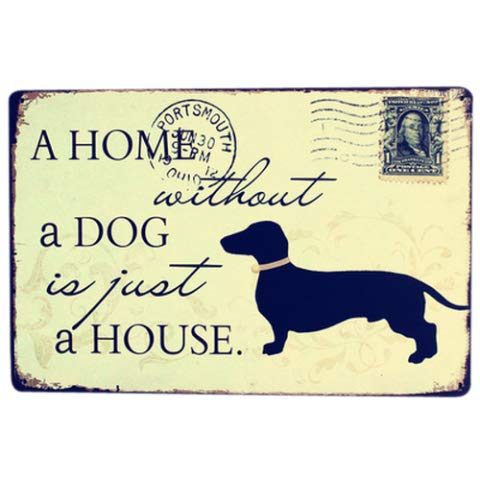 Amazon 犬 小物 雑貨 レトロ モダン 北欧雑貨 カフェインテリア 壁面装飾 アメリカン雑貨 ナンバープレート インテリアパネル 0172 インテリア オンライン通販