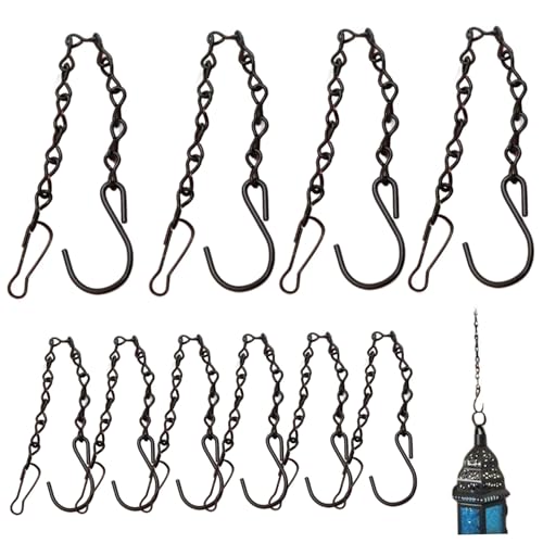 Cadena para colgar de 9.5 pulgadas pequeña resistente de 10 uds 3