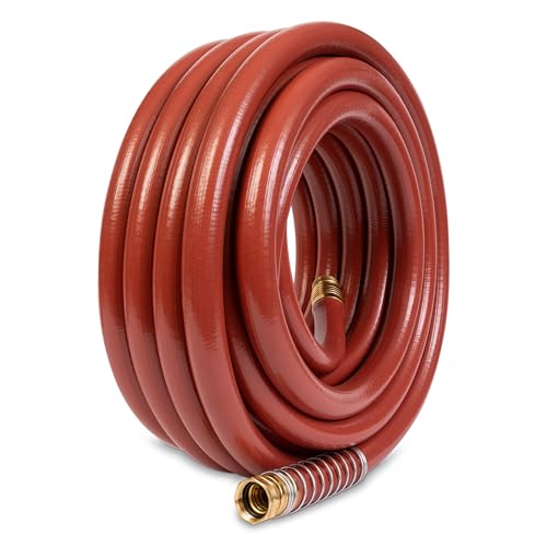 Gilmour Pro Commercial 3/4" x 50' Heavy Duty Water Hose, Durable and Kink Resistant 50 ft Garden Hose