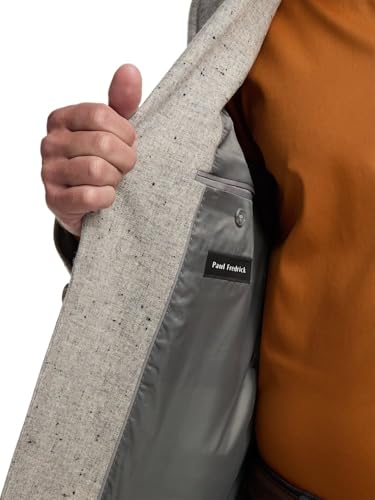 Paul Fredrick Men's Wool Donegal Single Breasted Notch Lapel Sport Coat4