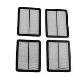 4PCS Air Filter 17210-Z6M-010 17210Z6M010 Compatible With Honda Engine GXV630 GXV660 GXV660R GXV690