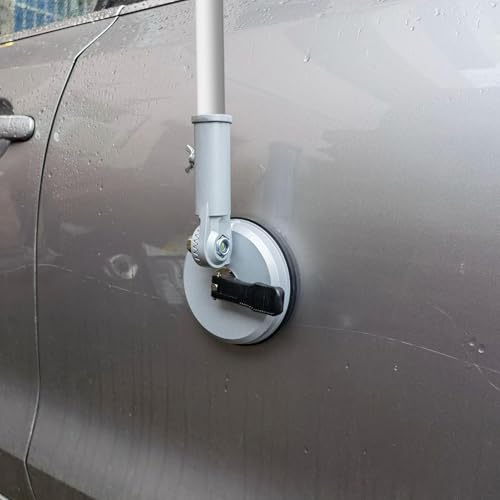 Support de montage de mât de drapeau à ventouse orientable pour camion et van - 4