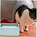 FONDOTIN 2pcs Cat Litter Scoop Base Litter Storage Bin Shovel Litter Tray Cats Litter Scoop with Stand Cat Litter Scoop Holder Litter Scooper with Stand Caddy Liter Handle Paw Plastic