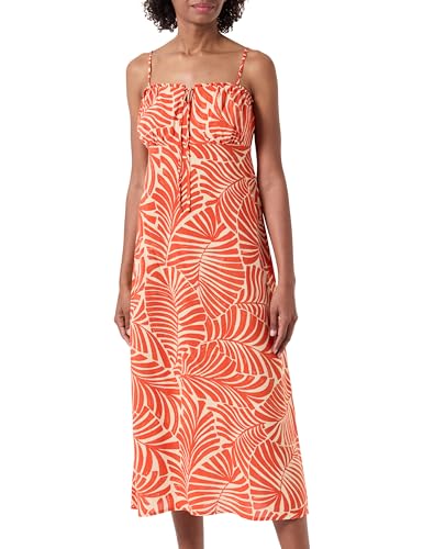ONLY Onlnelly Life Alexa Midi Dress Noos Ptm Vestido, Naranja, L para Mujer