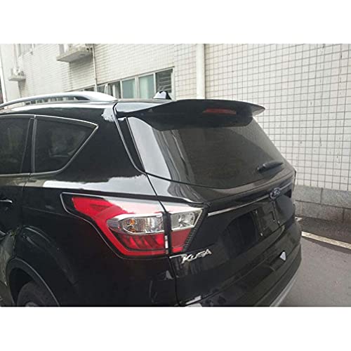 ABS Coche Alerón Trasero para Ford Escape Kuga ST Spoiler 2013-2019, Car Rear Spoiler Cola Lip ala Accesorios, Auto Trunk Techo Decorativos Cover