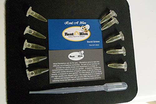 Real Bee Swarm Lure Trapping Honey Bee Catchers - 10 Vials