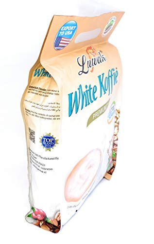 Kopi Luwak White Koffie Premium Less Sugar Coffee 20-Ct, 400 Gram (Pack Of 6) #TOP3
