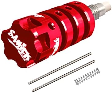 SAMICK SPORTS Cushion Plunger for recurve Bow, Aluminum Alloy Screw in Shock Absorption preasure Botton