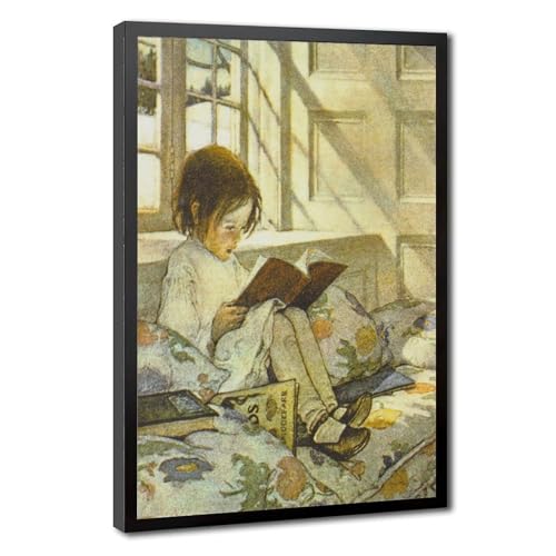 Impression sur toile jardin des versets pour une déco murale de bureau zen