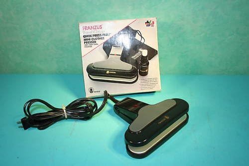 Franzus "Qwik Press Plus" Mini Clothes Presser