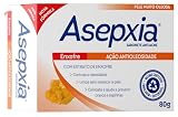 Asepxia Sabonete Enxofre 80g — Antiacne para Pele Oleosa | Controla a Oleosidade e a Acne | Tratamento Facial Profundo com Enxofre | Limpeza Profunda