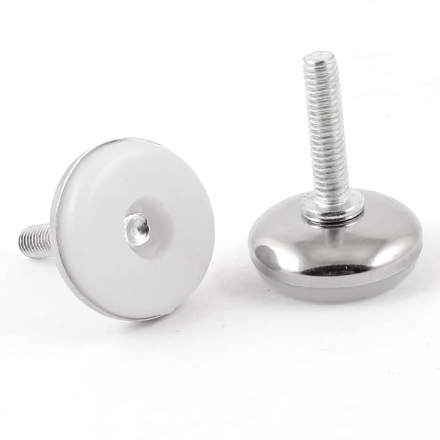 M6 x 25mm Plastic Base Leveller Leveling Foot Furniture Glide 2 Pcs id 3bd be5 dc0 229 657