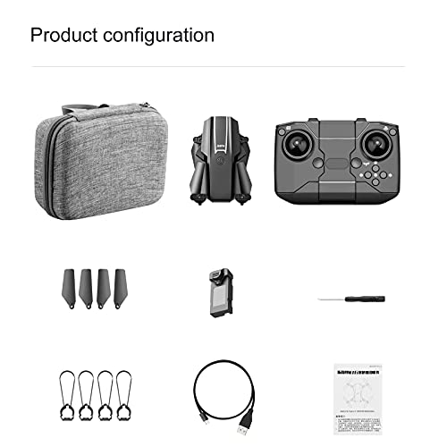 Mibee YLR/C S65 Mini RC Drone Quadcopter RC com Função Headless Mode One Button Takeoff Landing Paco