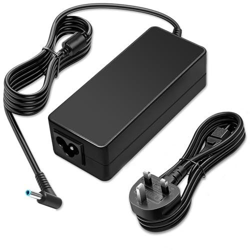 Goodovo 45W Laptop Charger Compatible with HP 14 14s 15 15s 17, Stream 11 13 14, Pavilion 11 13 14 15 17, Spectre X360, Chromebook 11 14, Elitebook, 740015-003 741727-001 Power cord(4.5mm X 3.0mm)