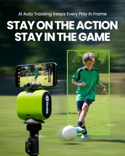 Image of XbotGo Chameleon AI Auto Sports Action Camera (Green)