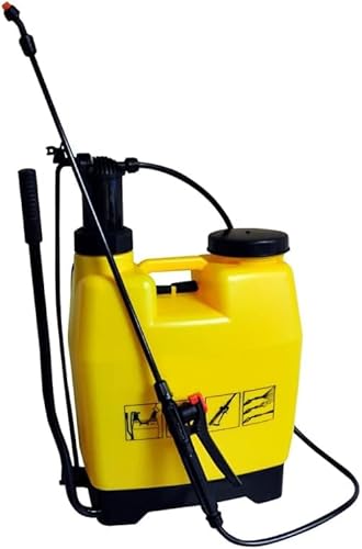 16 Litre KNAPSACK Pressure Sprayer Water Spray Bottle Backpack Weed Killer Litre Garden