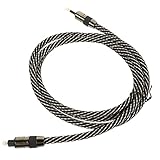 Câble audio optique : le câble est hautement focalisé, ce qui réduit considérablement la réflexion du câble sur la paroi interne de la fibre, raccourcissant ainsi la course de transmission.