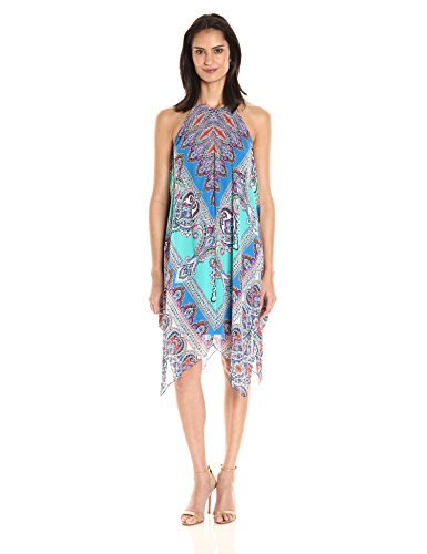 MSKWomen's Paisley Woven Hanky Hem