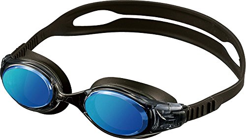 AQA(エーキューエー) スイミング ゴーグル ミラー ウォーターランナースマートクリック3 ブルーミラー KM-1624 2000
