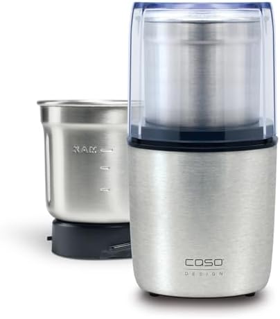 Bild 1 - CASO Coffee & Kitchen Flavour - Elektrische Kaffeemühle und Multi-Zerkleinerer, Testurteil: Sehr Gut, mit Edelstahlbehälter für Pesto, Nüsse, Gewürze, u.v.m.