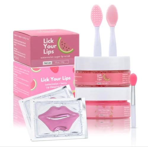 Lick Your Lips 6-in-1 Lip Care Kit With Lip...