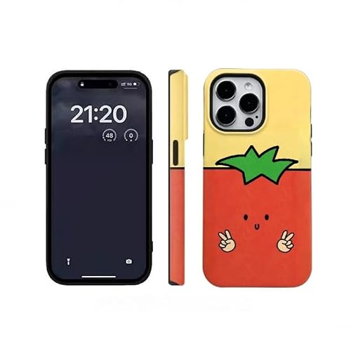 iPhone 15 Pro �Ή� �X�}�z�P�[�X ���� �\��L���ȃg�}�g �ی�P�[�X �ϏՌ��ی� �_�炩�� �y�� �V���R�� �w��h�~ | 