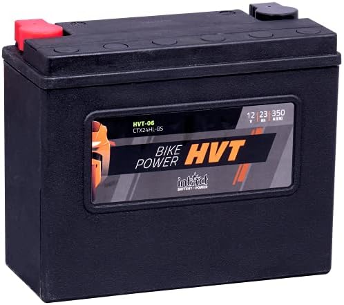 Batterie Moto GEL IntAct GEL12-20-BS - 12V 18AH - +30% Puissance Démarrage - Pour Moto, Quad, ATV