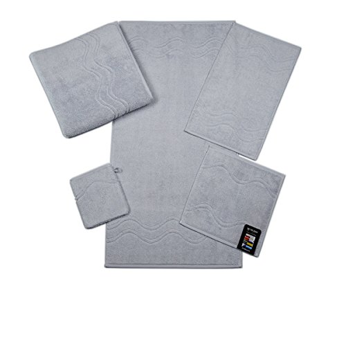 Preisvergleich Produktbild Cashmere, Frottier-Seiftuch-30x30 cm, Uni, Chrom