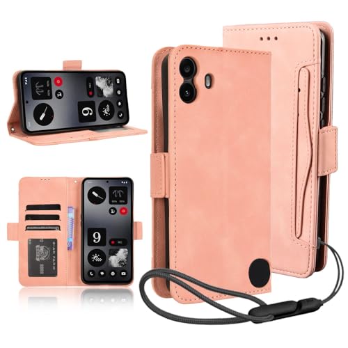 YCJDP �P�[�X �蒠�^ �A�W���X�^�u���E�������[�h�t Nothing CMF Phone 1 �p�̕ی�J�o�[ ���� PU���U�[ TPU�f�� ��G�肪�ǂ� �J�[�h�X���b�g���[ �X�^���h�@�\�t�� �S�ʕی� �ϏՌ� �����h�~ �}�O�l�b�g �z�� �s���N